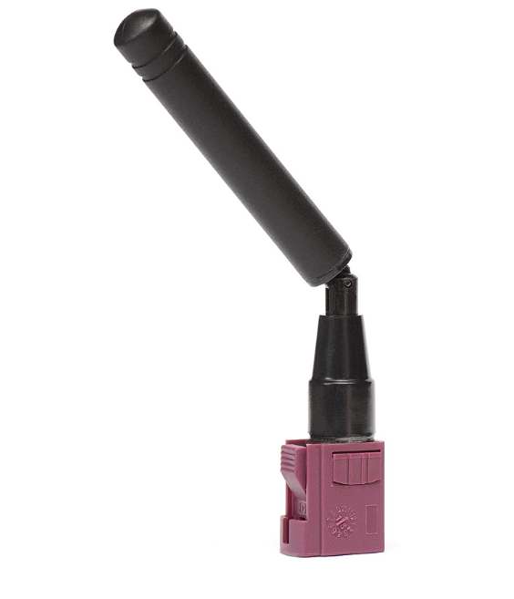 2J Antennas, 单个外部天线, 2JW1683-FKD,连接器安装,Fakra D-Bordeaux 母连接器