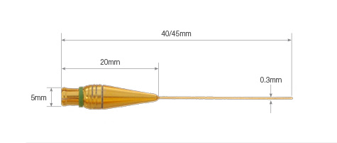 40μm针式水听器（NH0040）