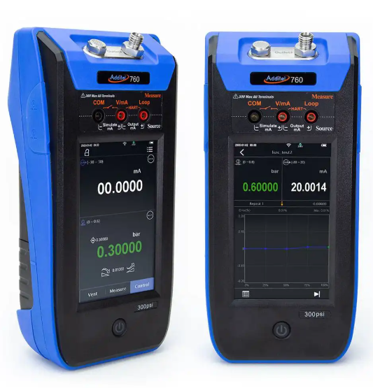 Additel Corporation,Additel 760,自动手持式压力校准器,带内置泵和控制器的全自动校准器,精度低至 0.01%FS