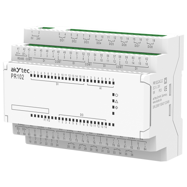 德国akYtec PR102 迷你PLC 40 I/O 紧凑型迷你可编程逻辑控制器（PLC）