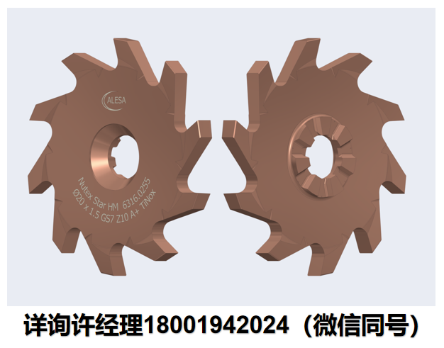 瑞士ALESA AG 刀具 圆锯片 6316系列-Nutex Star GS16 硬质合金 标准版  ALESA刀具进口代理
