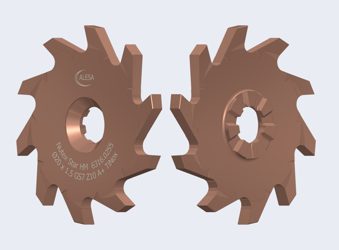 瑞士ALESA分切、切割、锯切6316 – Nutex Star GS07 碳化钨，标准版