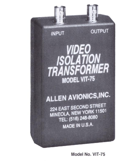Allen Avionics视频隔离变压器VIT-75-3
