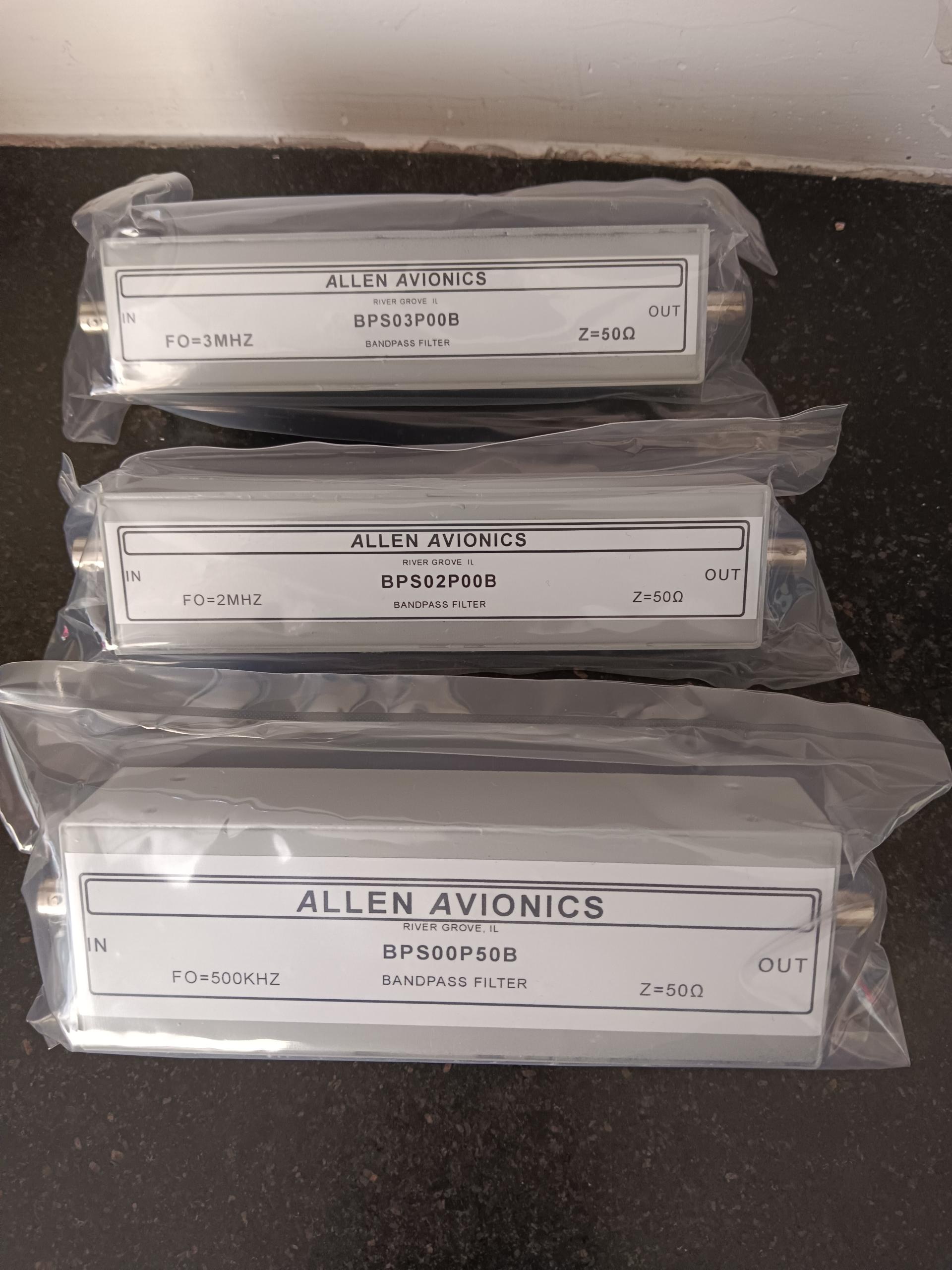 美国Allen Avionics BPS系列带通滤波器,Allen Avionics1KHz-500MHz滤波器