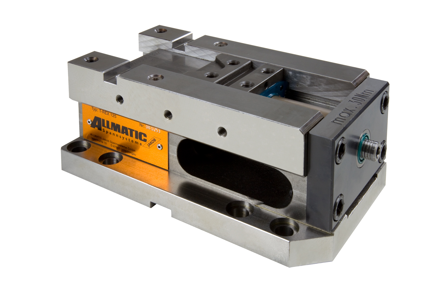 德国Allmatic T-REX125台式高压虎钳 Allmatic机床夹钳 Allmatic代理 原装进口 可定制