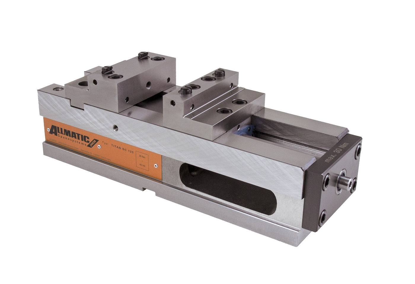 德国Allmatic Titan SC125虎头钳,Allmatic卡盘,万向卡钳,Allmatic机床夹钳,Allmatic代理