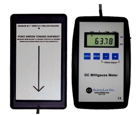 The Air Shipment Milligauss Meter (Oersted Meter) 奥斯特计