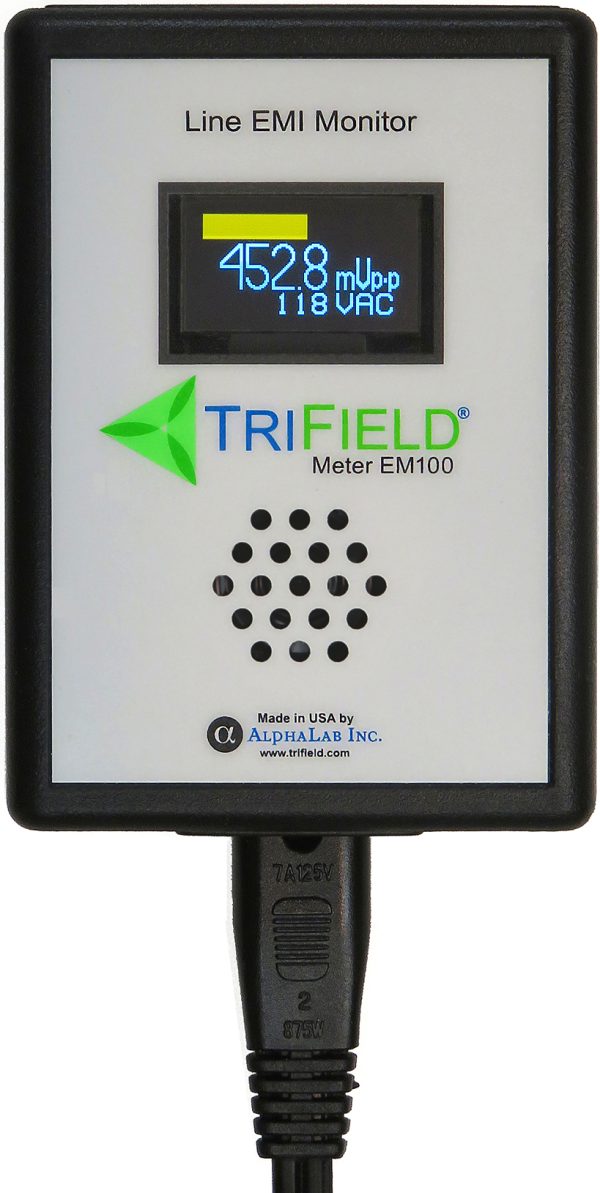Trifield EM100 Power Line Monitor线路电磁干扰检测仪,Alphalab E100 EMI测量仪