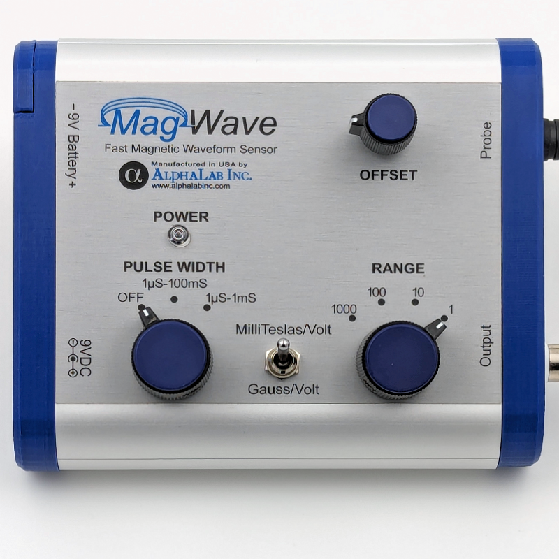 美国AlphaLab- MagWave 磁波放大器 磁波形传感器