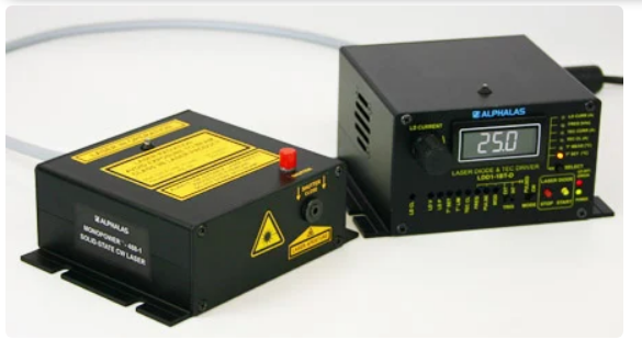 ALPHALAS全固态蓝光激光器：MONOPOWER™-488-1