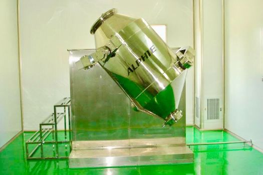 印度Alphie Mixer 可拆卸鼓式混合机 2D混合机 固定桶混合器