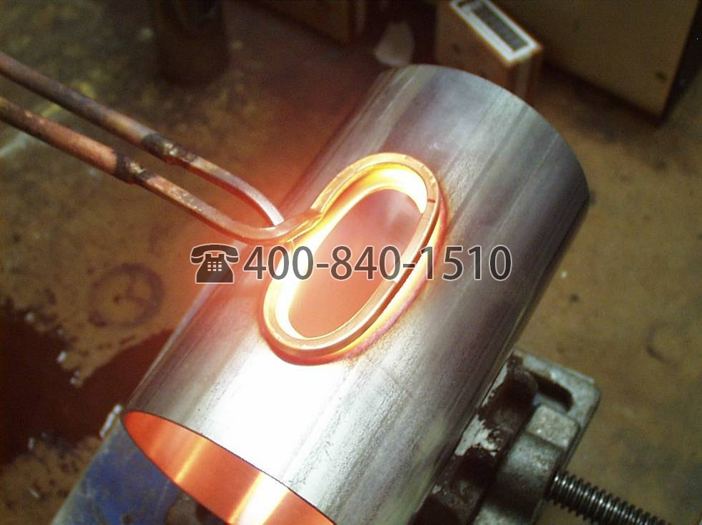 Ambrell感应加热器10Kw 退火应用14：不锈钢管上腰形孔退火