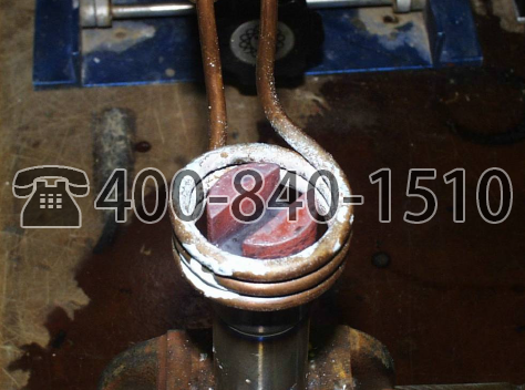 Ambrell感应加热器4.2Kw 退火应用19：液压马达轴加工前退火