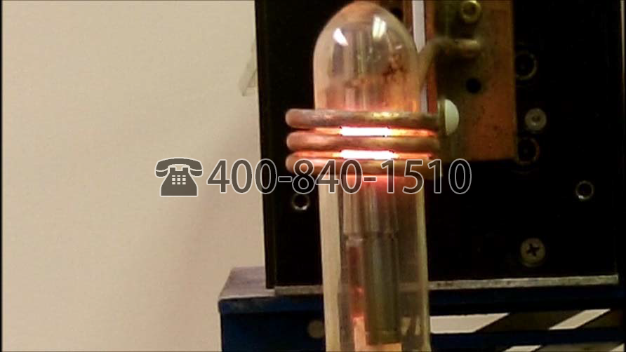 Ambrell感应加热器4.2Kw 退火应用32：不锈钢牙科手柄的退火