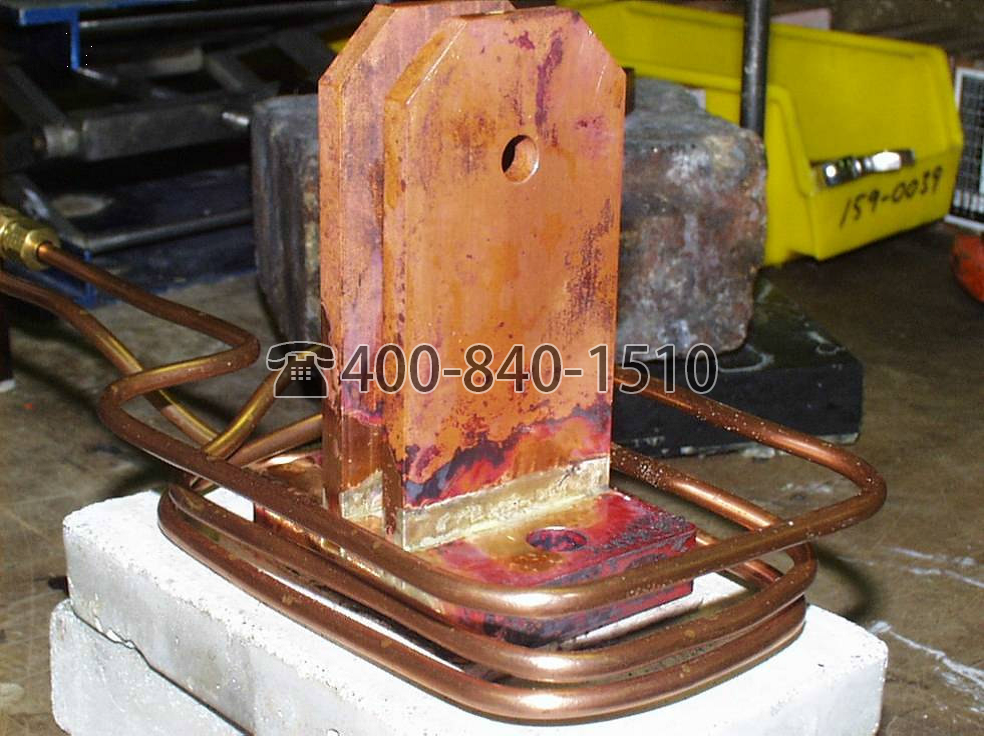 Ambrell感应加热器 钎焊应用45：焊接铜枢轴组装件