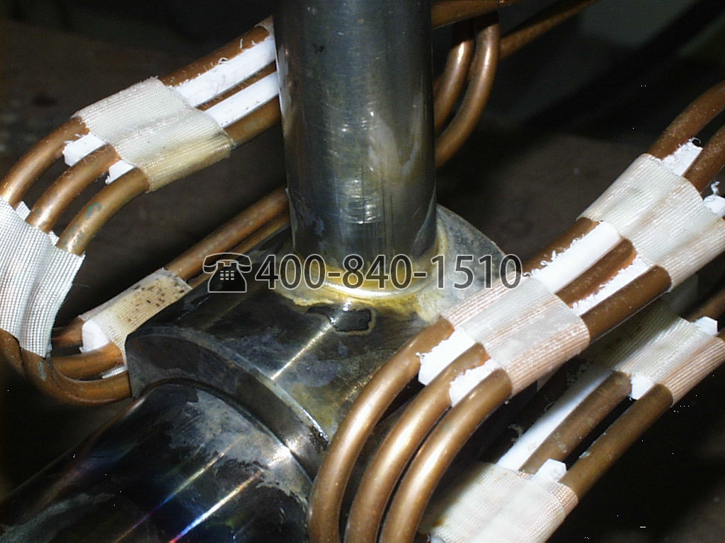 Ambrell感应加热器15Kw 钎焊应用50：焊接粉末涂料喷杆