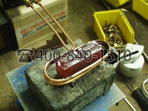 Ambrell感应加热器4.2Kw 钎焊应用62：钢管夹盘上焊接硬质合金齿