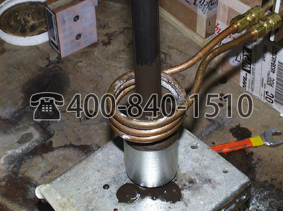 Ambrell感应加热器6Kw 钎焊应用64：焊接管接头