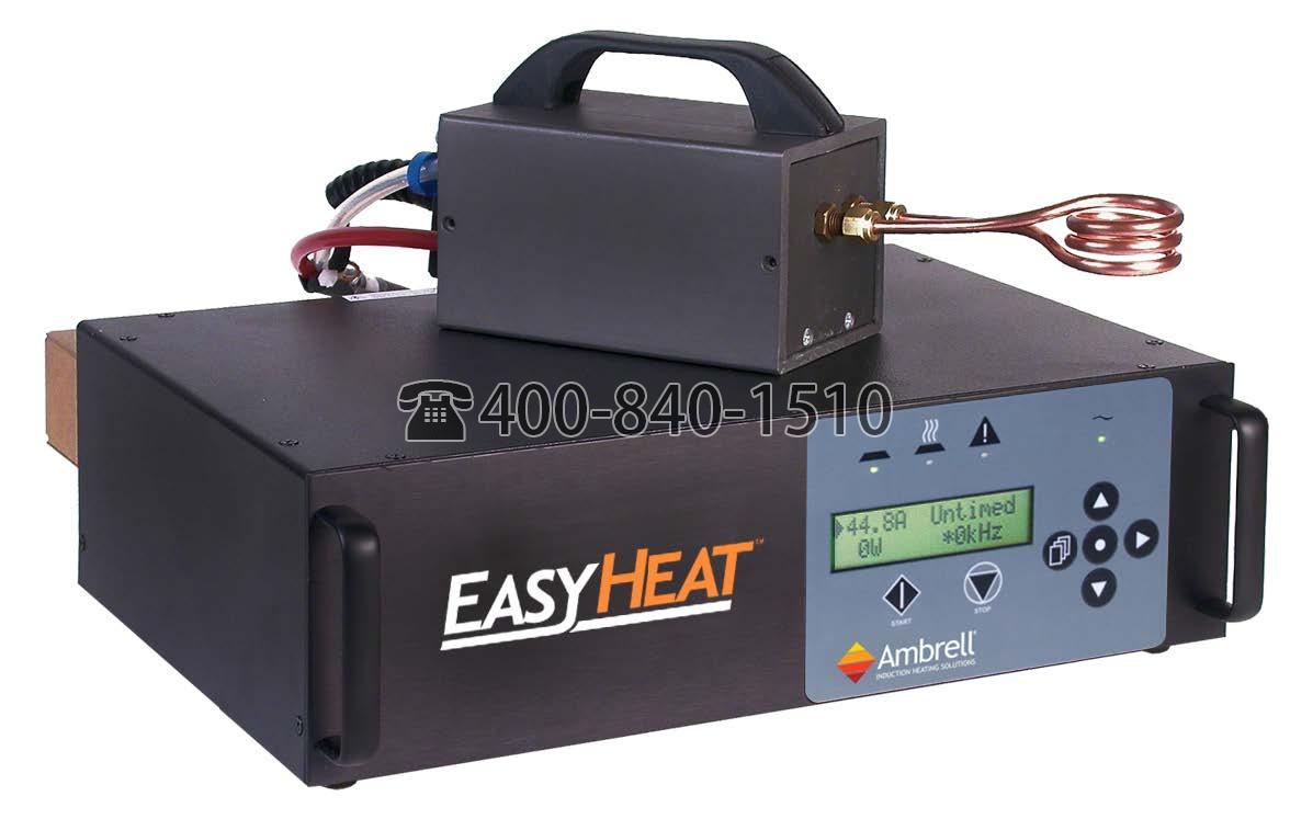 Ambrell感应加热器2.4Kw 感应粘接应用7：分离不锈钢与碳素纤维装配件