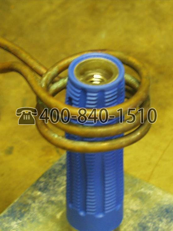 Ambrell感应加热器1.2Kw 感应粘接应用8：将塑料套筒粘接到不锈钢手柄上（食品行业）