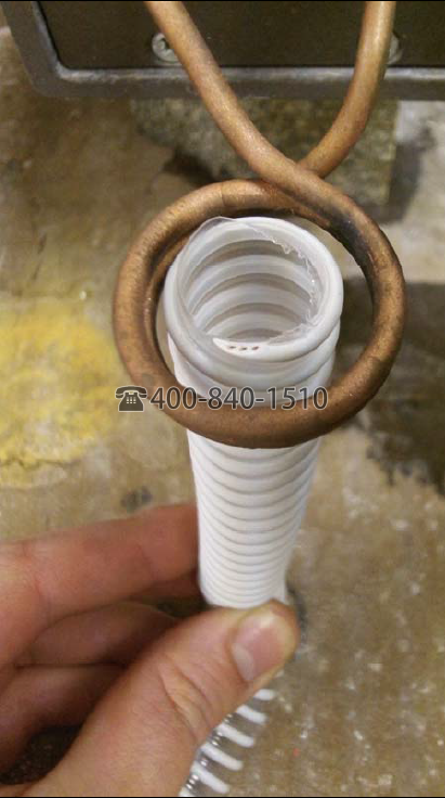 Ambrell感应加热器2.4Kw 加热应用82：加热铜线用以剥离塑料涂层