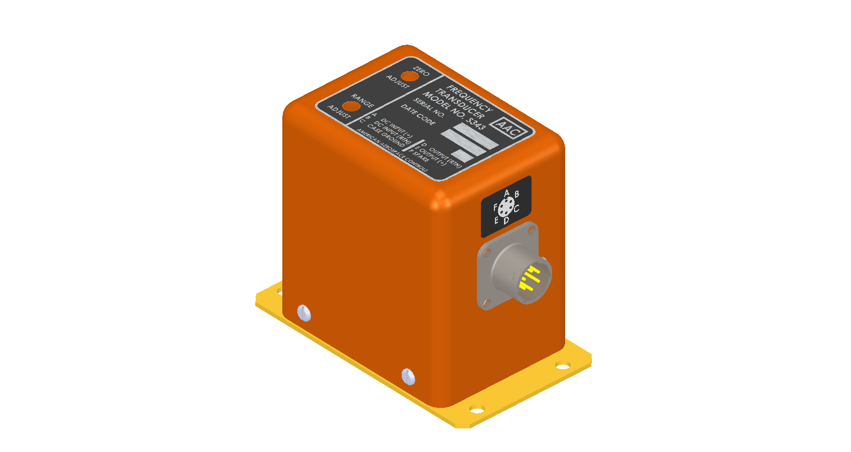 美国AAC AMERICAN AEROSPACE CONTROLS 频率传感器S343