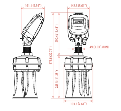 以色列APM Automation Solutions 3D level scanner,InMark Ltd物位测量仪,APM 3D体积测量系统