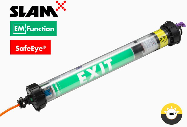 芬兰 Atexor Oy  SLAM®出口指示灯 用于标示危险区域的指定出口  SLAM® HORNET EXIT 1LED SHEXIT1LED