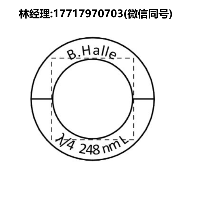 Bernhard Halle Nachfl进口代理,RZQ/RZM零级波片