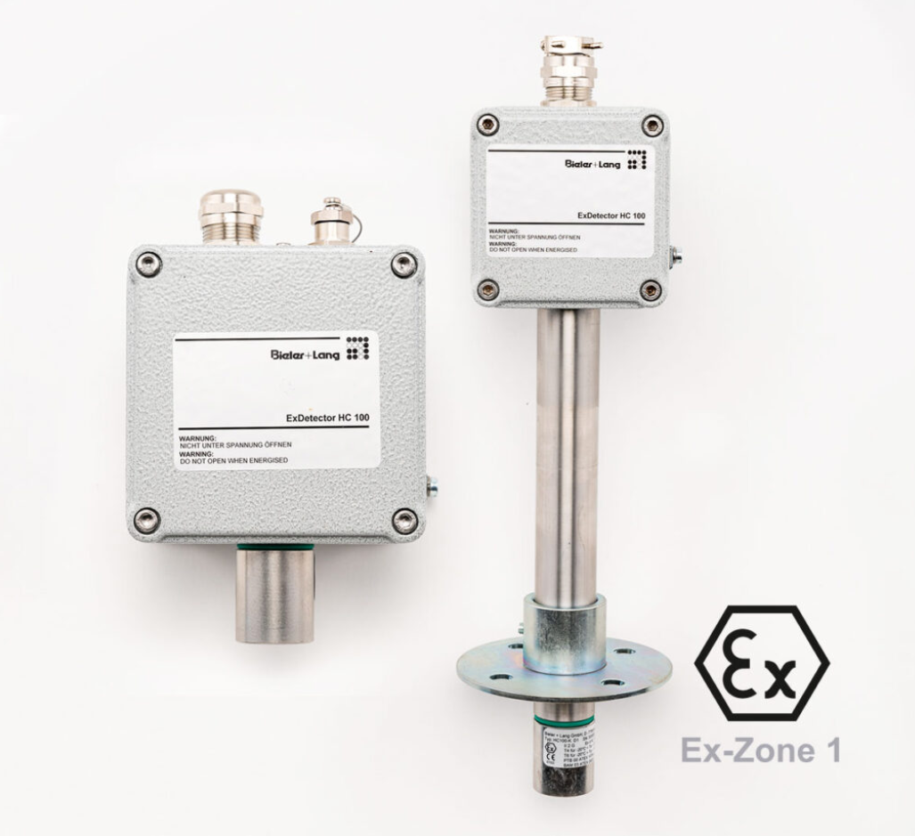 Bieler+Lang 防爆检测传感器 ExDetector HC 100 / HC 100 K 气体监测传感器 氢气/汽油蒸气/液化石油气监测