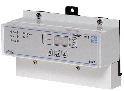 德国Bieler+Lang, 气体测量计算机/评估装置,GMC 8022,GMC 8022E,用于 DIN 导轨安装的气体测量计算机