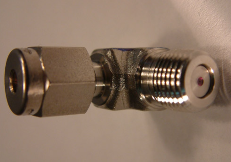 美国Bird Precision, 公连接器,RB82573 系列,不锈钢公孔连接器配件,用于 1/8“ 不锈钢管 x 1/8 NPT，90 度弯头