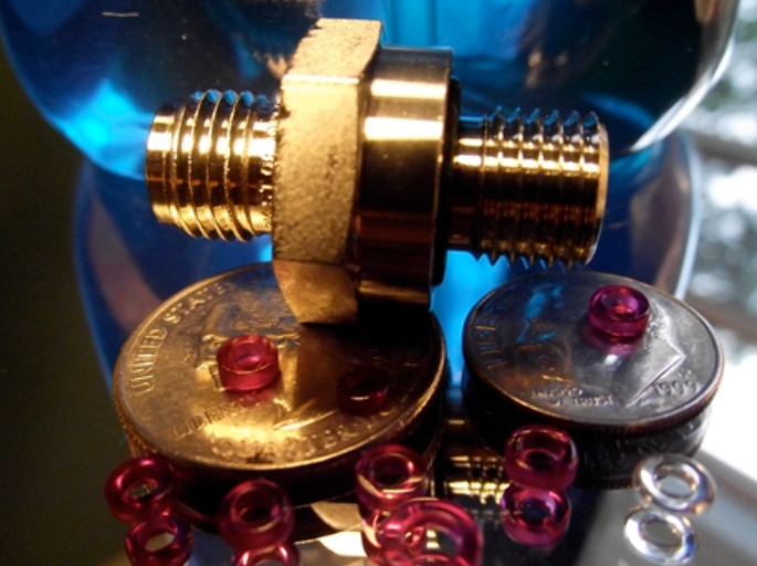 美国Bird Precision, 公连接器,RB82533 系列,不锈钢公孔连接器配件,孔口尺寸范围为 0.0004 英寸至 0.081 英寸