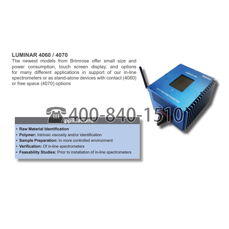 美国brimrose AOTF近红外光谱仪LUMINAR 4060 / 4070