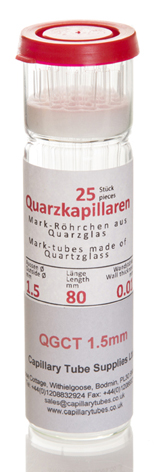 英国Capillary Tube(CTS) 石英玻璃毛细管-Quartz Glass Capillary Tubes-QGCT系列