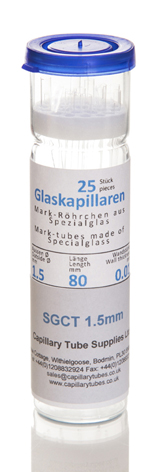 英国Capillary Tube Supplies Ltd(CTS) 特种玻璃毛细管Special Glass Capillary Tubes-SGCT系列