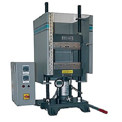 Carver台式标准加热压力机：7.5、12、25和30吨的产能，4120型台式实验室手动压力机，带电加热压板
