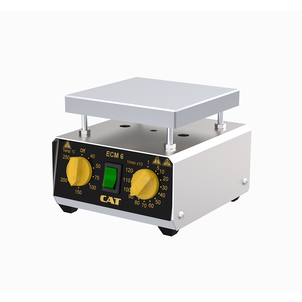 德国 CAT  ECM 6 系列 磁力搅拌器 磁力加热板搅拌器 超小尺寸