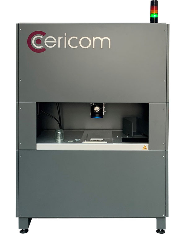 德国 cericom c-cut 300/300 激光铣床，专用于光学透明脆性材料的激光切割、钻孔和铣削，主要用于玻璃的激光加工
