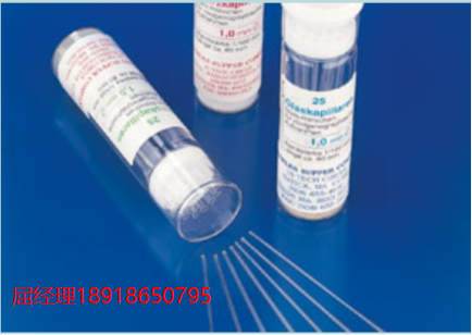 Charles supper Thin-Walled Capillary Tubes For X-Ray Diffraction 用于 X 射线衍射的薄壁毛细管 特殊玻璃 （SG）由特殊玻璃、富硼和石英制成