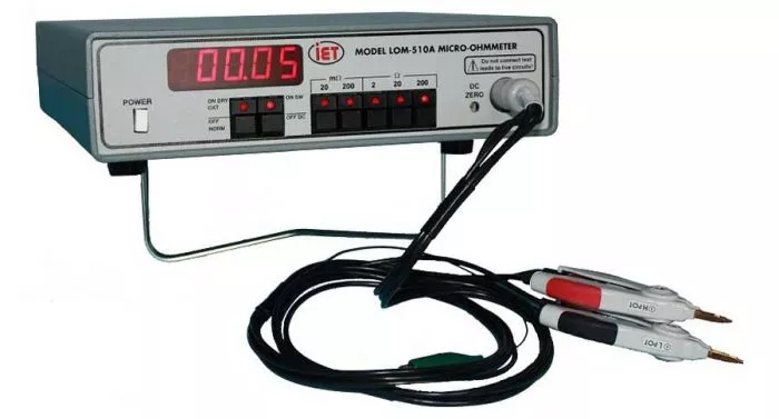 LOM-510A Micro-Ohmmeter