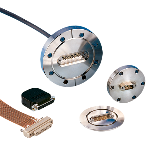 Multipin Feedthrough, 25 Pins Type-D Instrumentation, 4.50" Conflat Flange