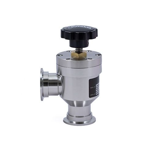 Manual Angle Valve, DN40KF, NW40, HV, FKM Bonnet Seal