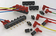 美国CONNECTRONICS Micro-MIDGI 系列电连接器 10483-01，白色直角插头组件