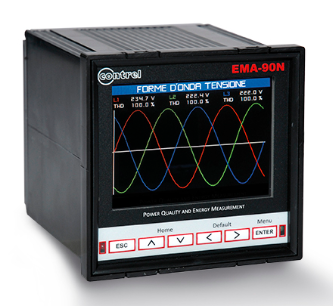 意大利Contrel elettronica s.r.l.  功率分析仪 具有基本电能质量分析功能的EMA-90N功率计