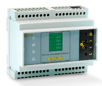 意大利Contrel elettronica s.r.l.  功率分析仪 EMS-D6三相功率计 用于DIN导轨安装