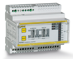 意大利Contrel elettronica s.r.l.  交流网络绝缘监测设备 RI-R60绝缘监测装置