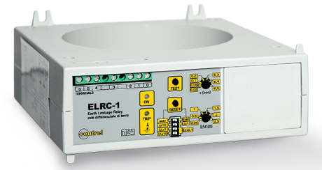 意大利Contrel elettronica s.r.l. ELRC-1 集成环形变压器 漏电继电器