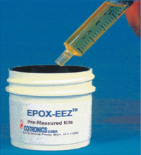 COTRONICS,EPOX-EEZ™ ,预先计量环氧树脂,EPOX – EEZ™ Cartridges,EPOX – EEZ™ Pre-Measured Kits