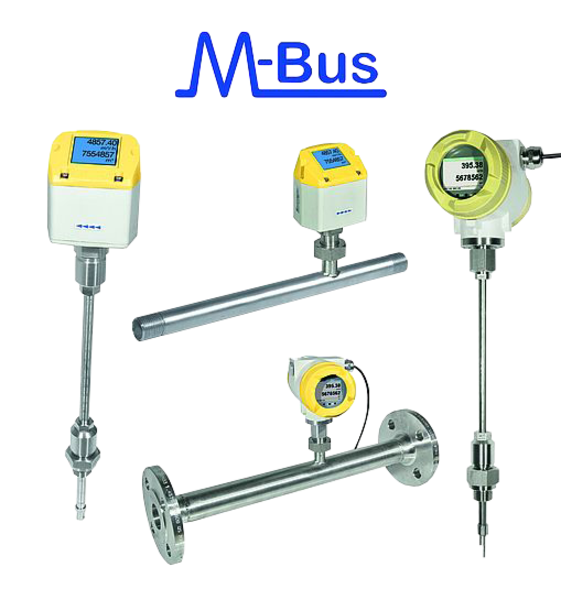 德国CS Instruments流量计 M-Bus-工业燃气表，带有M-Bus的压缩空气和天然气仪表